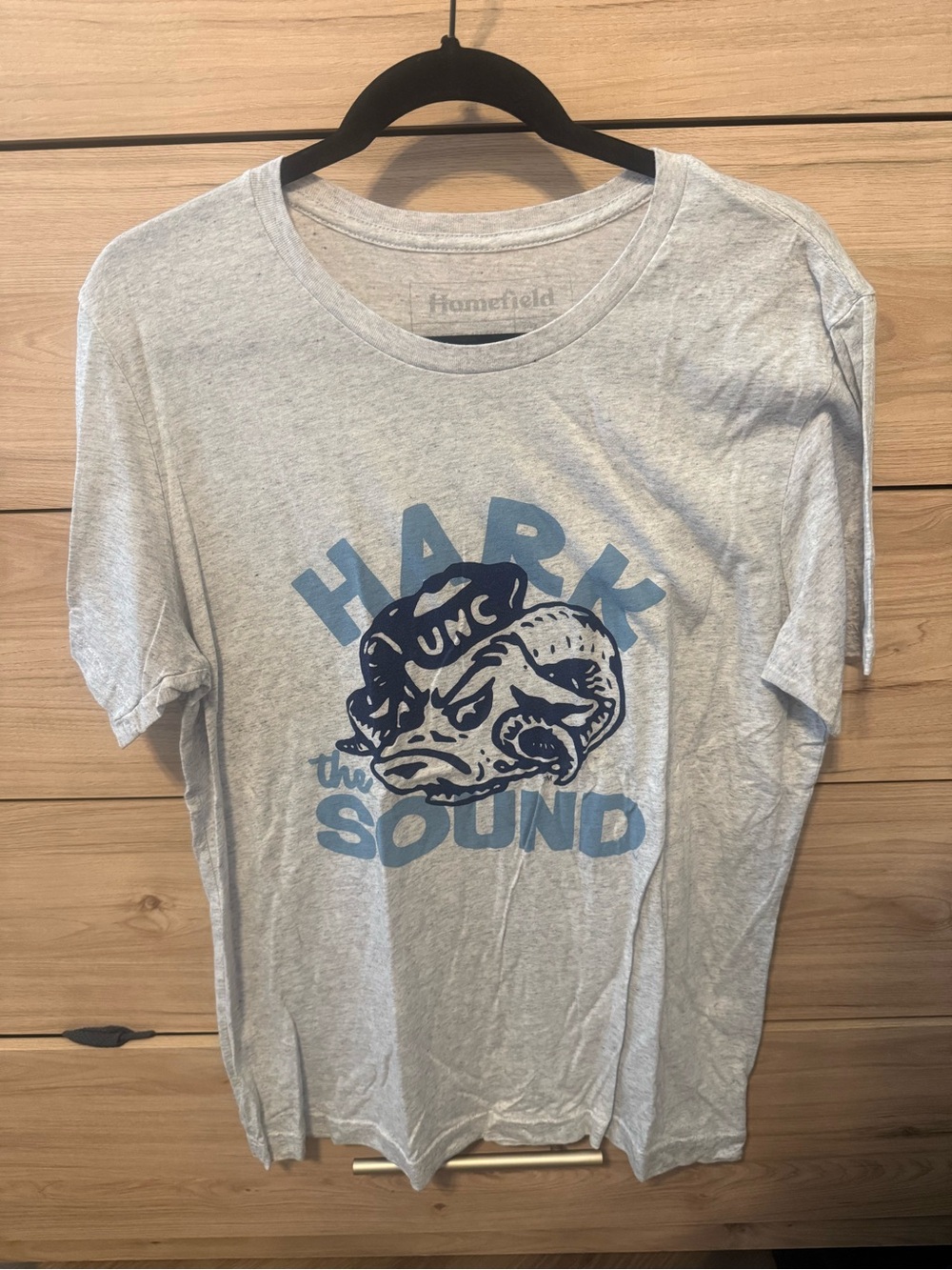 Homefield Unisex Grey Short Sleeve UNC Tee